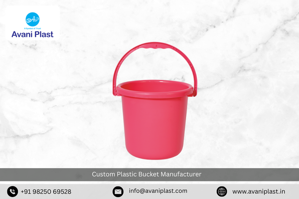 Custom Plastic Bucket Manufacturer