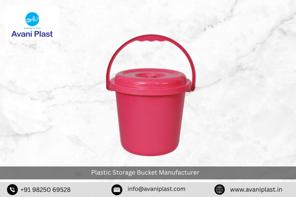 Plastic Storage Bucket Manufacturer